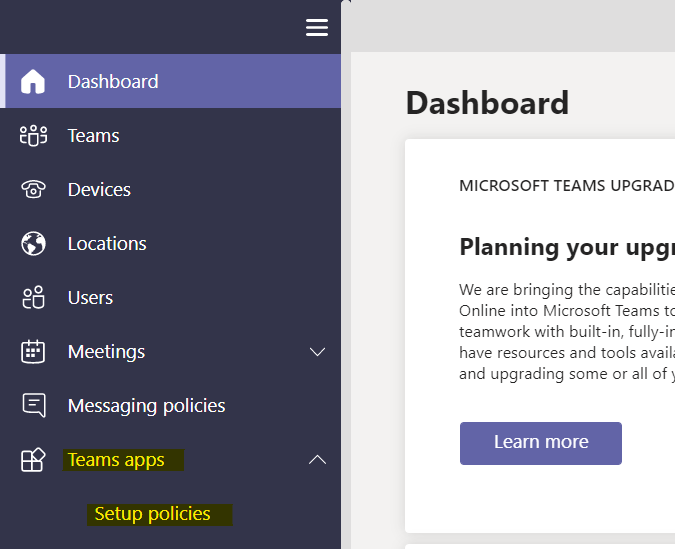 Customize Microsoft Teams app bar - How to setup